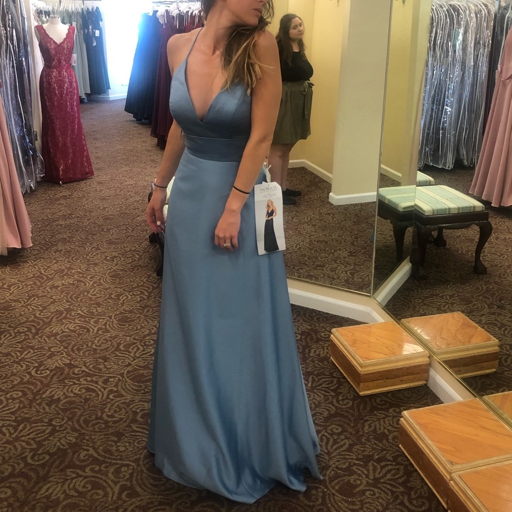 Slate Blue Gown
